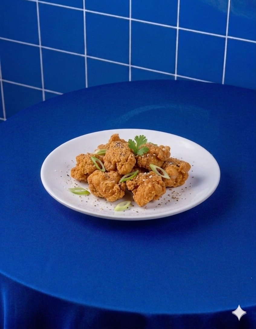 Chicken Karaage Bloom Coffee & Place dengan ayam goreng khas Jepang yang renyah dan juicy